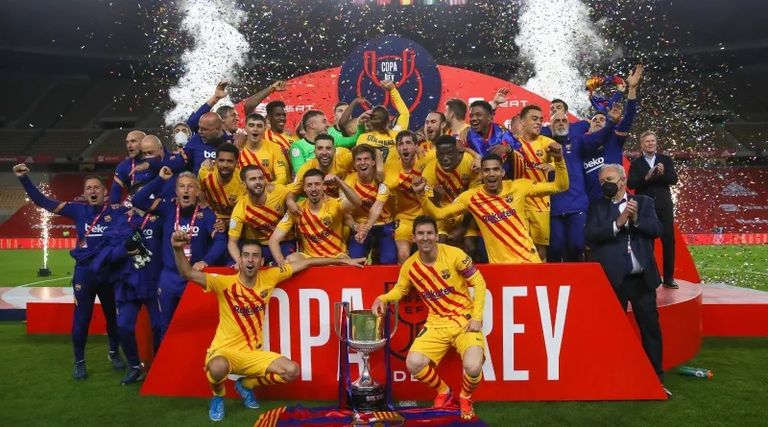 بطولات برشلونة لا تنقطع غالبا برشلونة الإسباني