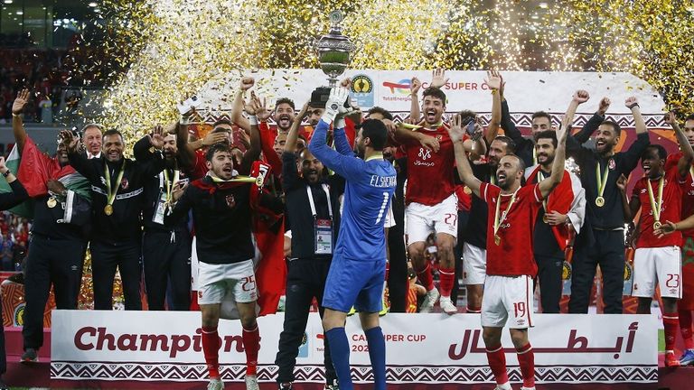 الأهلي بطل كأس السوبر الأفريقي 2021