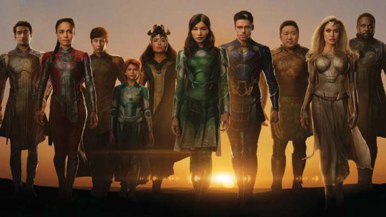 ملصق فيلم "الأبديون"