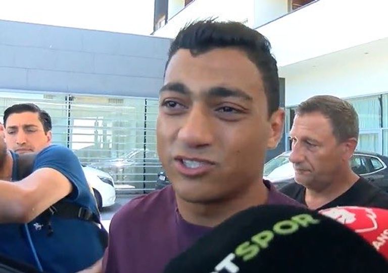 مصطفى محمد مهاجم جالطة سراي