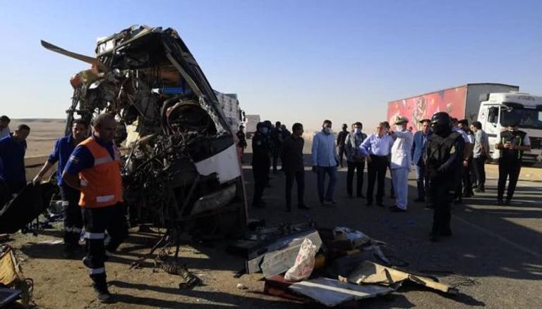 عشرات القتلى والمصابين في حادث مروري بمصر
