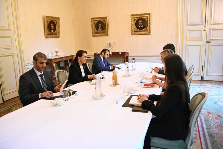 الإمارات وفرنسا يتطلعان لتسريع التعاون في قطاع الطاقة النظيفة الإمارات وفرنسا يتطلعان لتسريع التعاون في قطاع الطاقة النظيفة