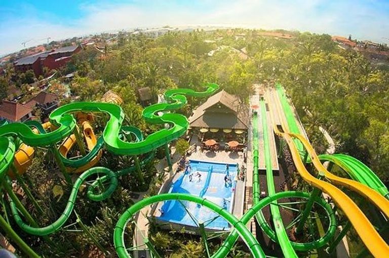 حديقة Waterbom Park شلال Uluwatu
