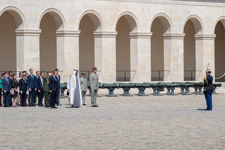 الشيخ محمد بن زايد آل نهيان رئيس دولة الإمارات