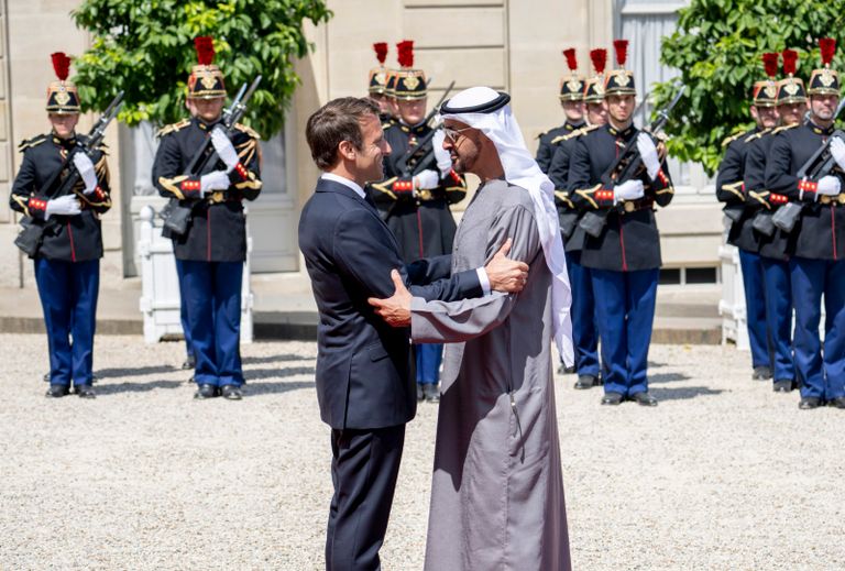 الشيخ محمد بن زايد آل نهيان رئيس دولة الإمارات