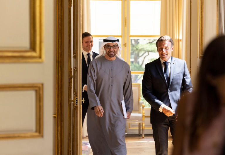 الشيخ محمد بن زايد آل نهيان رئيس دولة الإمارات