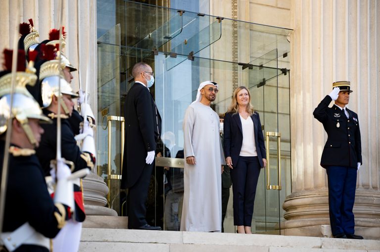 الشيخ محمد بن زايد آل نهيان رئيس دولة الإمارات