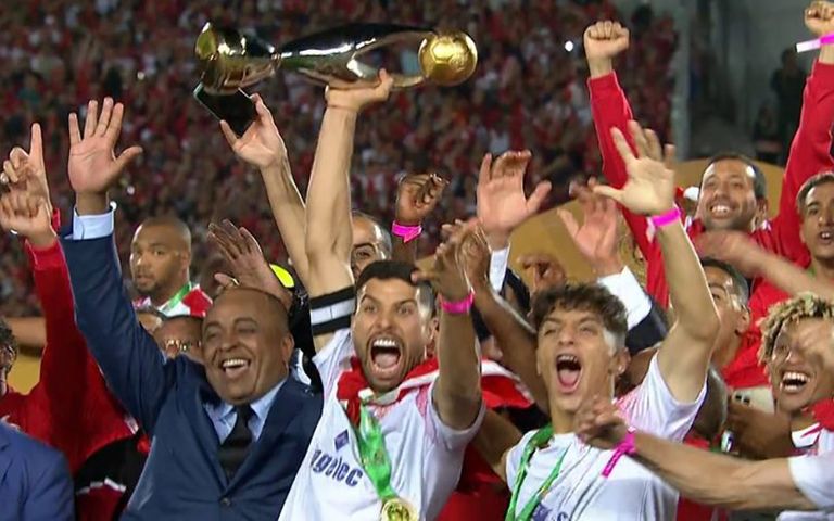 الوداد البيضاوي المغربي بطل دوري أبطال أفريقيا منتخب مصر ضد السنغال