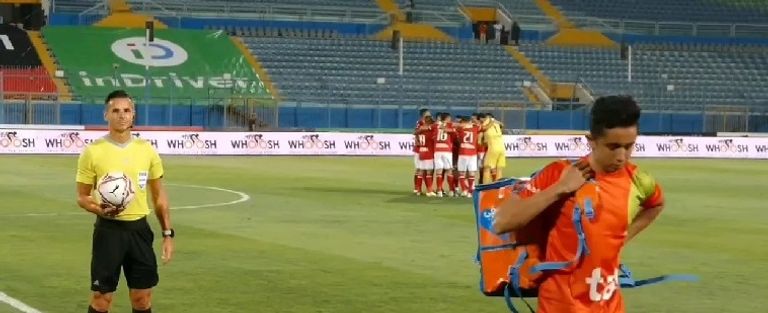 دليفري مباراة الأهلي وبيراميدز في الدوري المصري