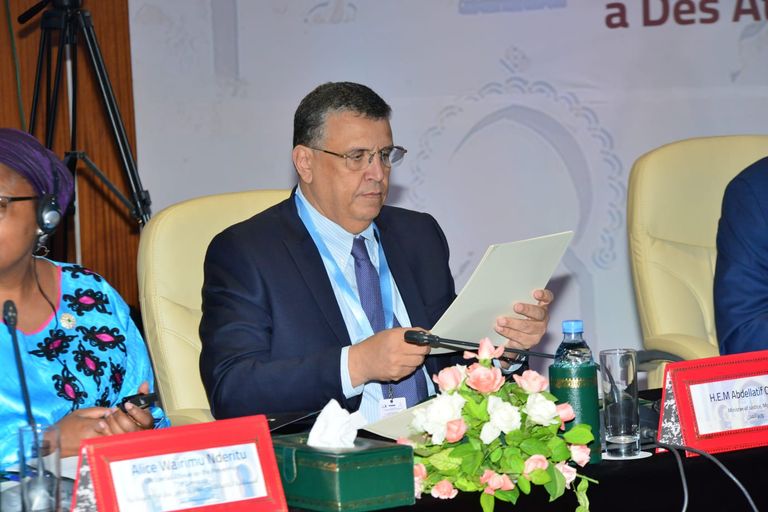 عبد اللطيف وهبي وزير العدل المغربي