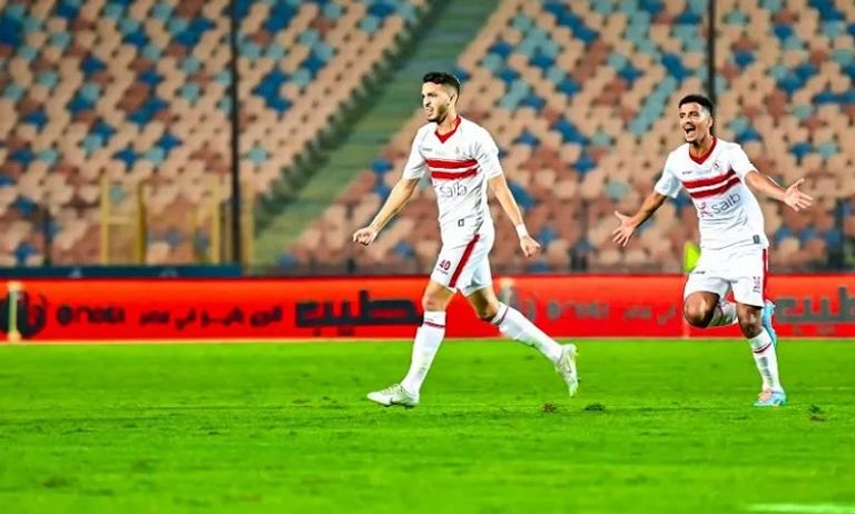 سيف فاروق جعفر الزمالك بطل الدوري المصري 2021