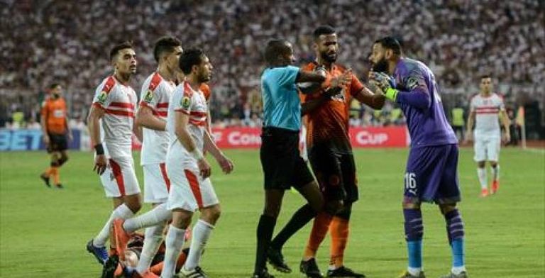 الزمالك ضد نهضة بركان الزمالك بطل الدوري المصري 2021
