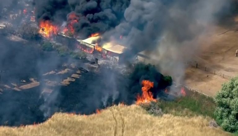 الحرائق شملت عدة عقارات في لندن