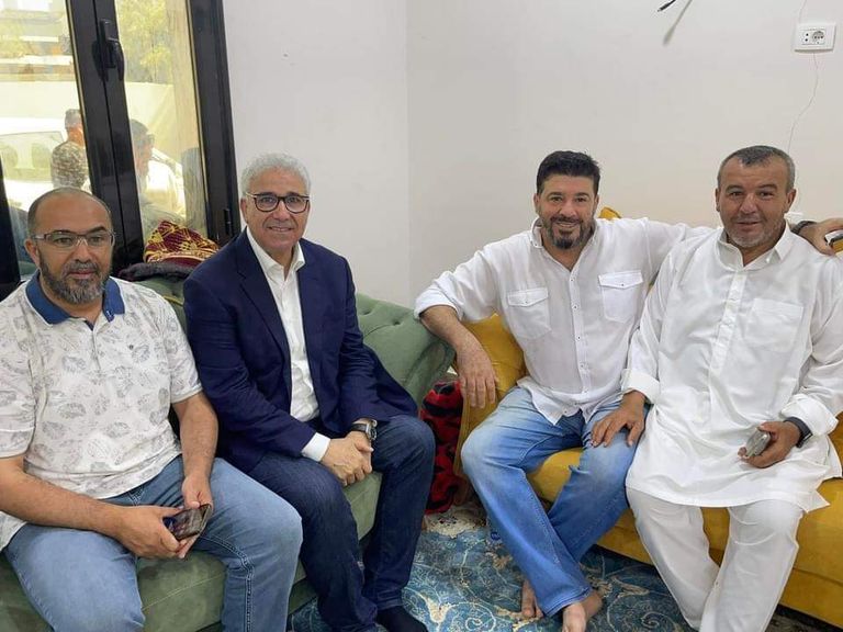 رئيس الحكومة الليبية فتحي باشاغا في مصراتة