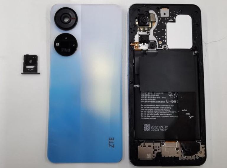 صورة مسربة للهاتف ZTE Axon 40 SE - موقع gsmarena