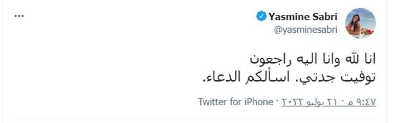 الفنانة المصري ياسمين صبري