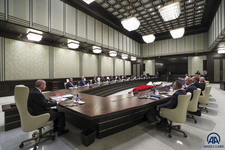 أردوغان يترأس اجتماع مجلس الأمن القومي