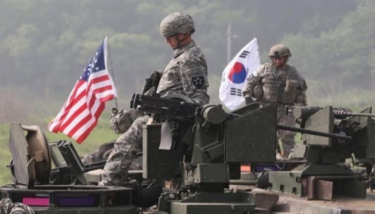 قوات كورية جنوبية وأمريكية مشتركة - أرشيفية