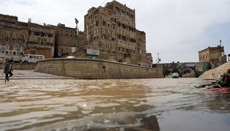 السيول خلفت دمارا واسعا في صنعاء وذمار