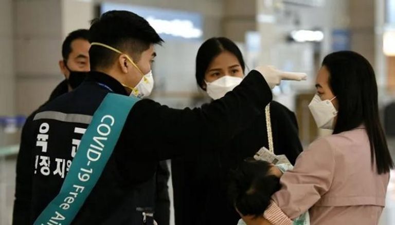 كوريا الجنوبية تشهد ارتفاعا في إصابات كورونا