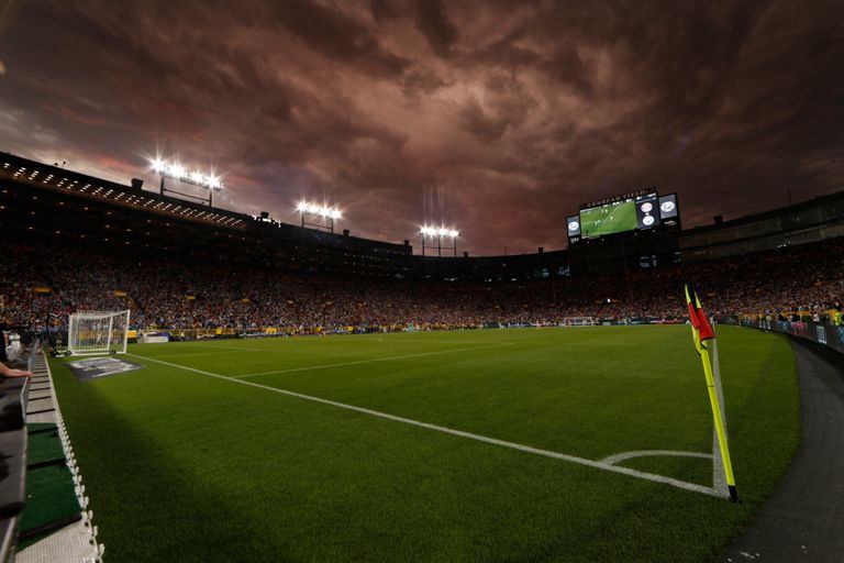 من مباراة مانشستر سيتي وبايرن ميونخ