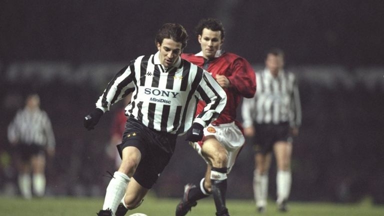 أليساندرو ديل بيرو بقيمص يوفنتوس ضد مانشستر يونايتد