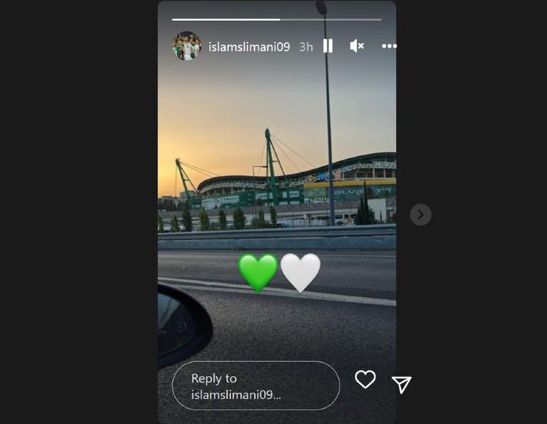 صورة سليماني إسلام سليماني مهاجم سبورتنج لشبونة