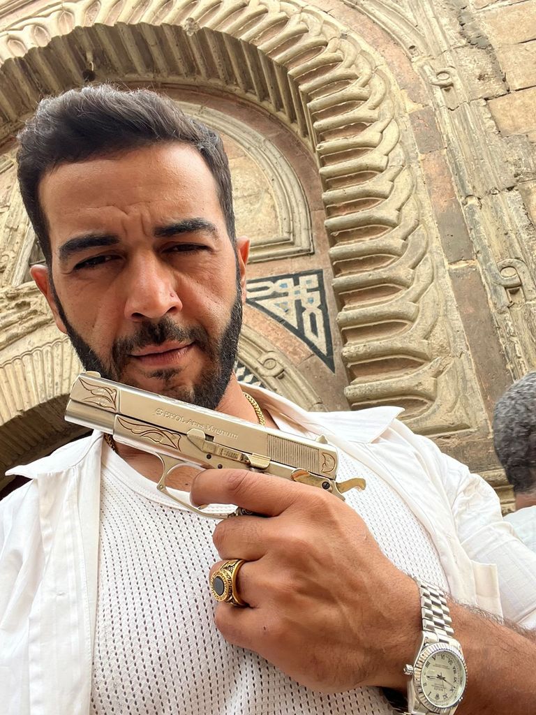 من كواليس تصوير الفيلم