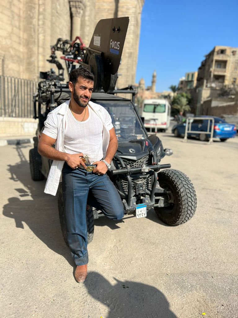 من كواليس تصوير الفيلم