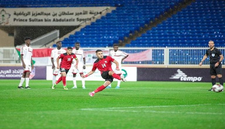 فلسطين ضد السودان - كأس العرب للشباب 2022