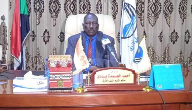 حاكم إقليم النيل الأزرق أحمد العمدة