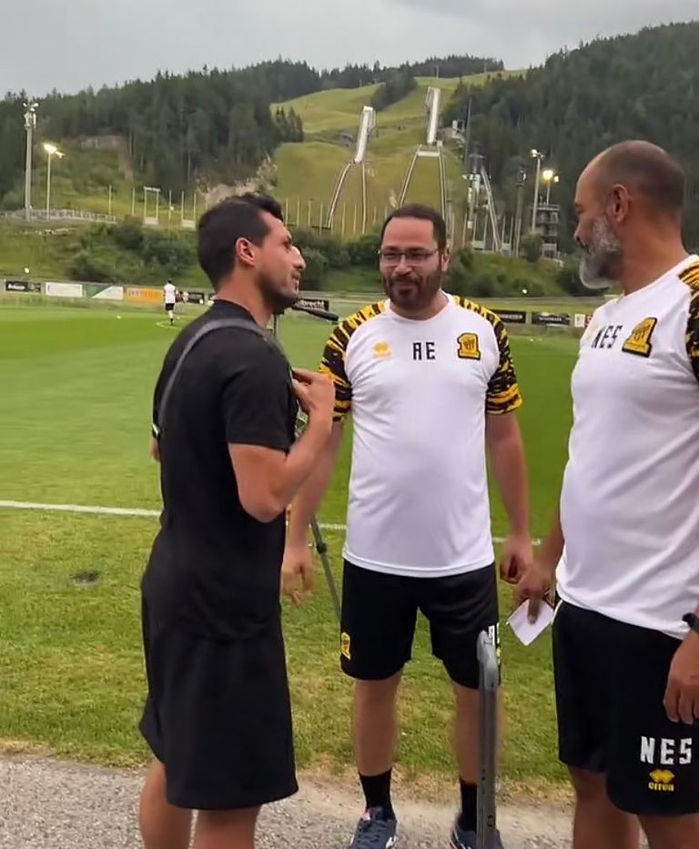 طارق حامد لاعب وسط اتحاد جدة السعودي الجديد