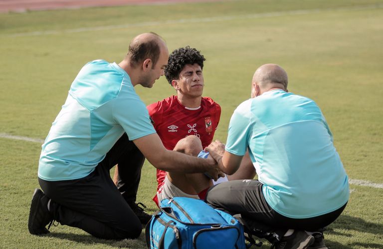 عمرو السولية لاعب الأهلي المصري