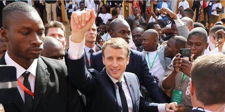 الرئيس الفرنسي إيمانويل ماكرون - أرشيفية الرئيس الفرنسي إيمانويل ماكرون - أرشيفية