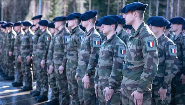 كتيبة فرنسية في قاعدة عسكرية بإستونيا