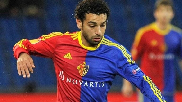 محمد صلاح بقميص بازل السويسري