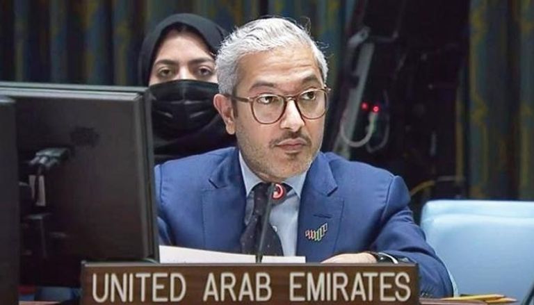 السفير محمد بوشهاب نائب مندوبة دولة الإمارات لدى الأمم المتحدة