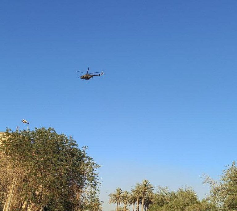 أنصار التيار الصدري يحاولون اقتحام المنطقة الرئاسية