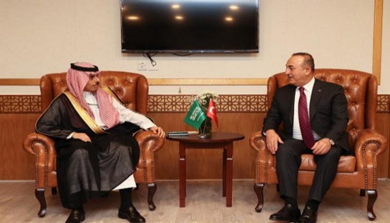 وزيرا خارجية السعودية وتركيا