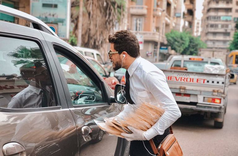 أشيك بائع فريسكا في مصر