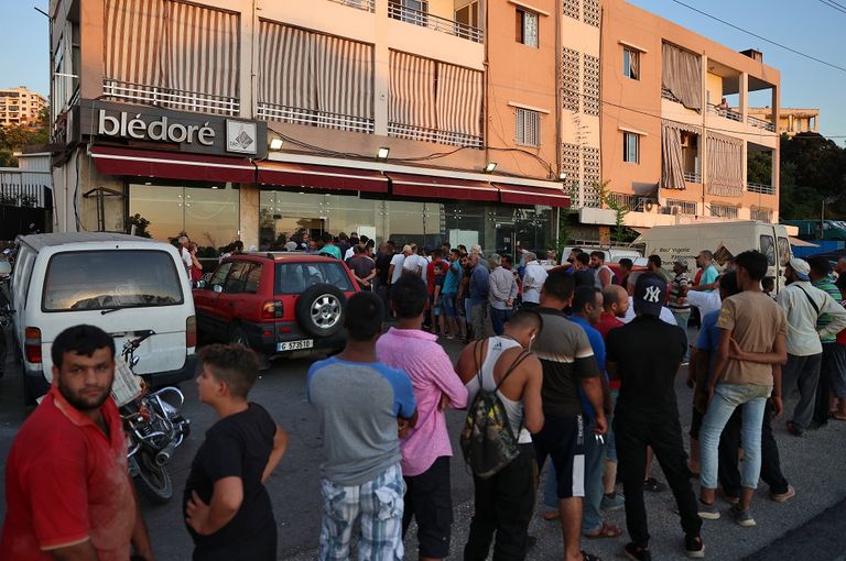 أزمة خبز في لبنان - أ ف ب أزمة خبز في لبنان - أ.ف.ب