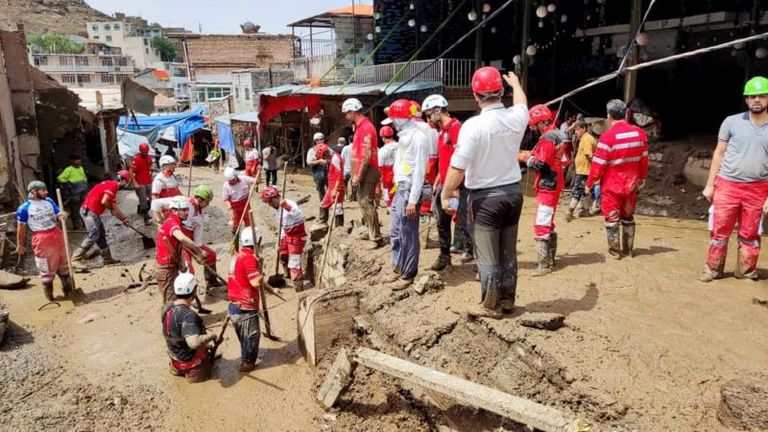 فيضانات إيران