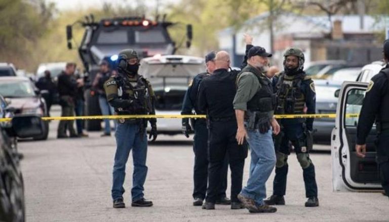 موقع حادث إطلاق نار عشوائي في الولايات المتحدة الأمريكية