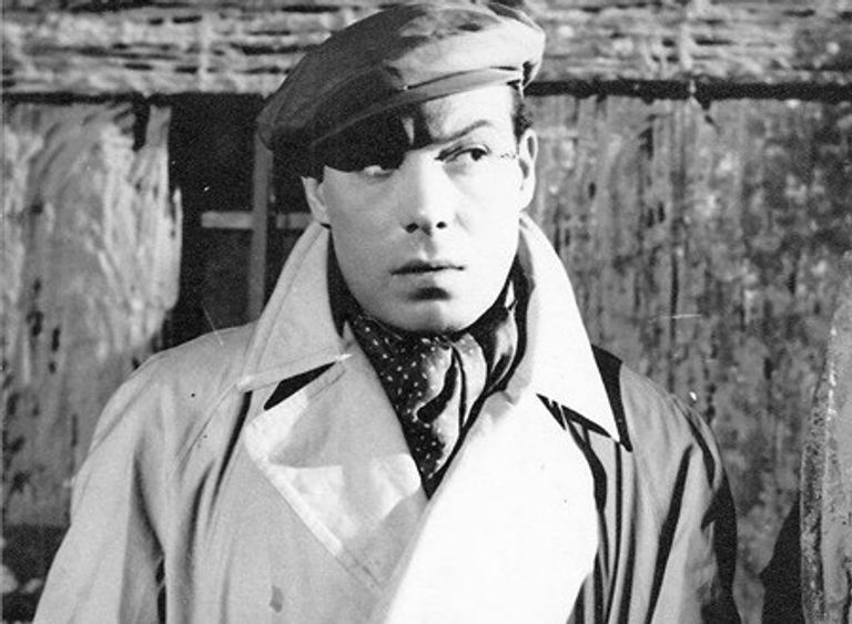 فريد شوقي مع زوجته سهير ترك