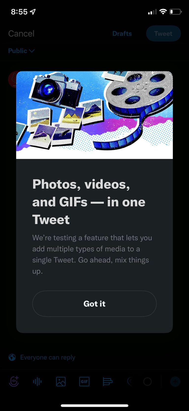 تويتر تختبر ميزة جديدة - موقع gsmarena شعار تويتر