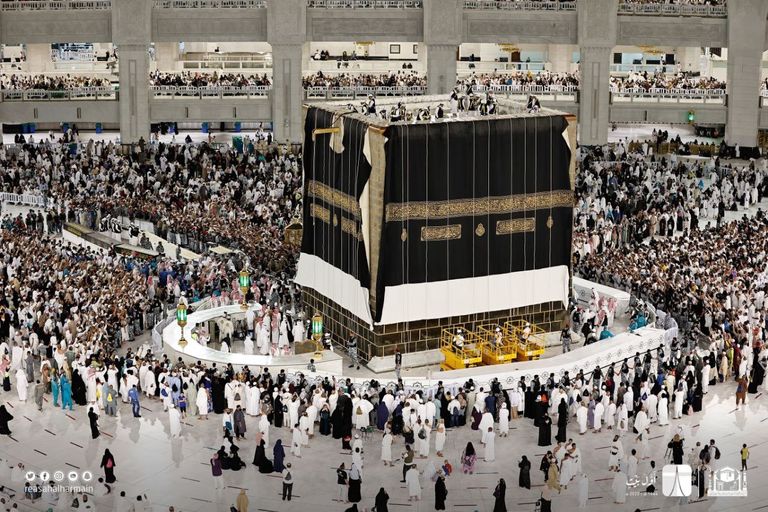 كسوة الكعبة الجديدة