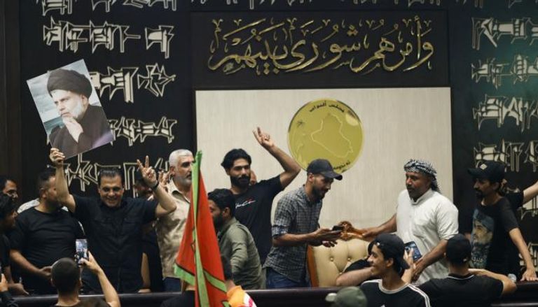 أنصار مقتدى الصدر في البرلمان العراقي