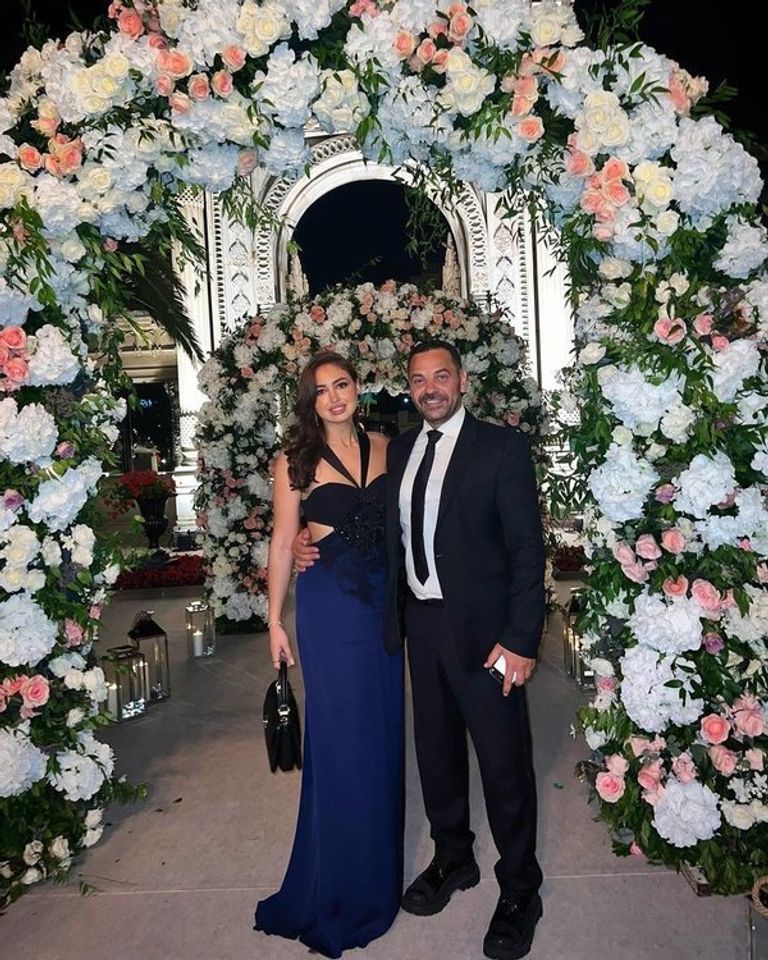 طارق العريان ونيكول سعفان