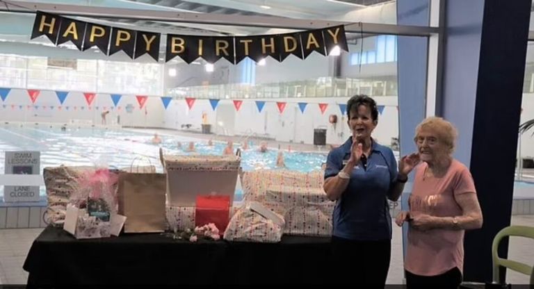 المعمرة إدنا شيبرد