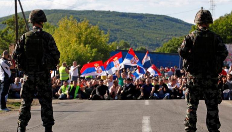 احتجاجات للصربيين في كوسوفو- أرشيفية